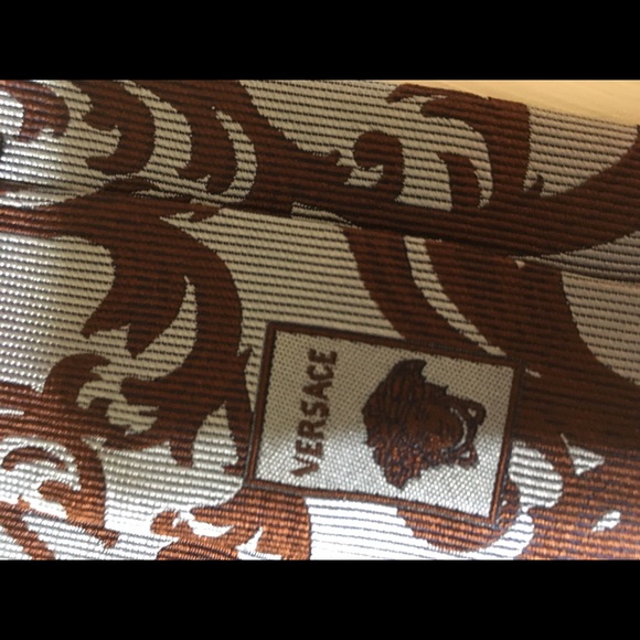 SOLD Auth Versace 100% Silk Tie - Picture 3 of 8